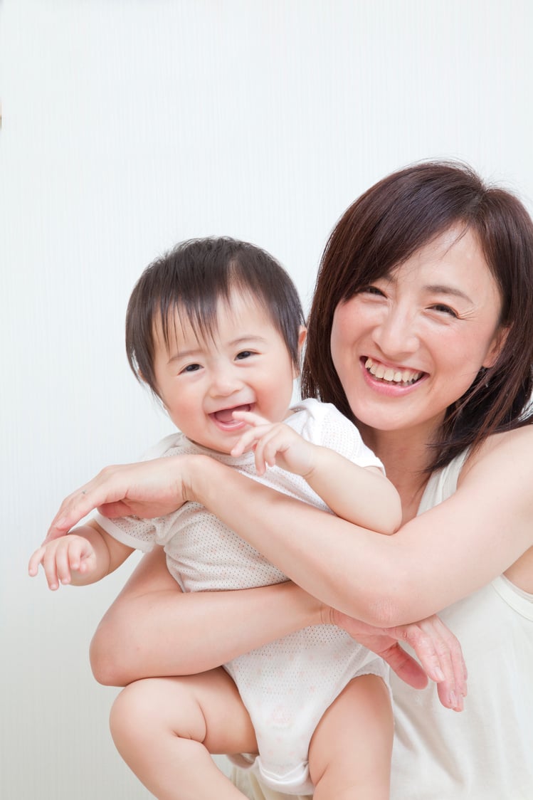 Japan's baby and mother